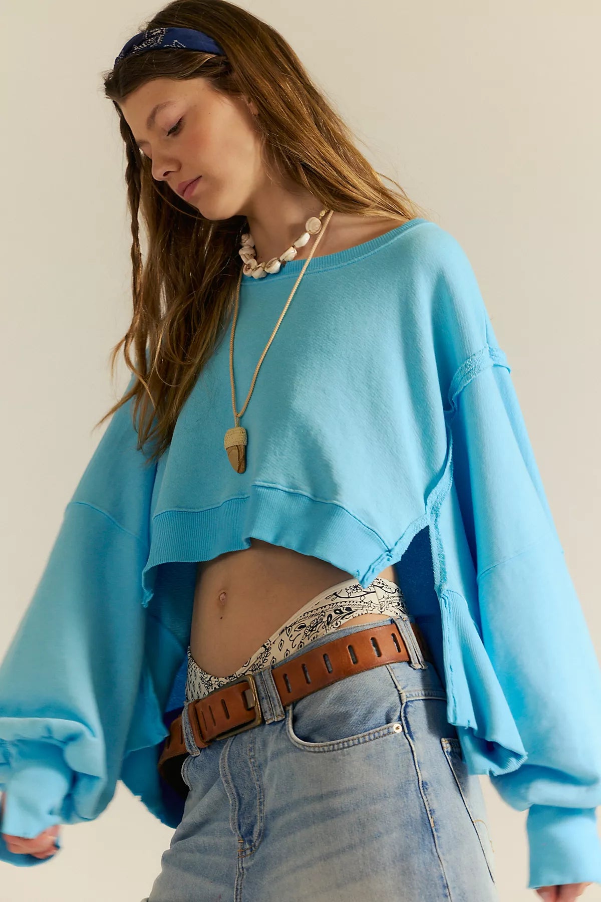 We The Free Camden Cropped Sweatshirt