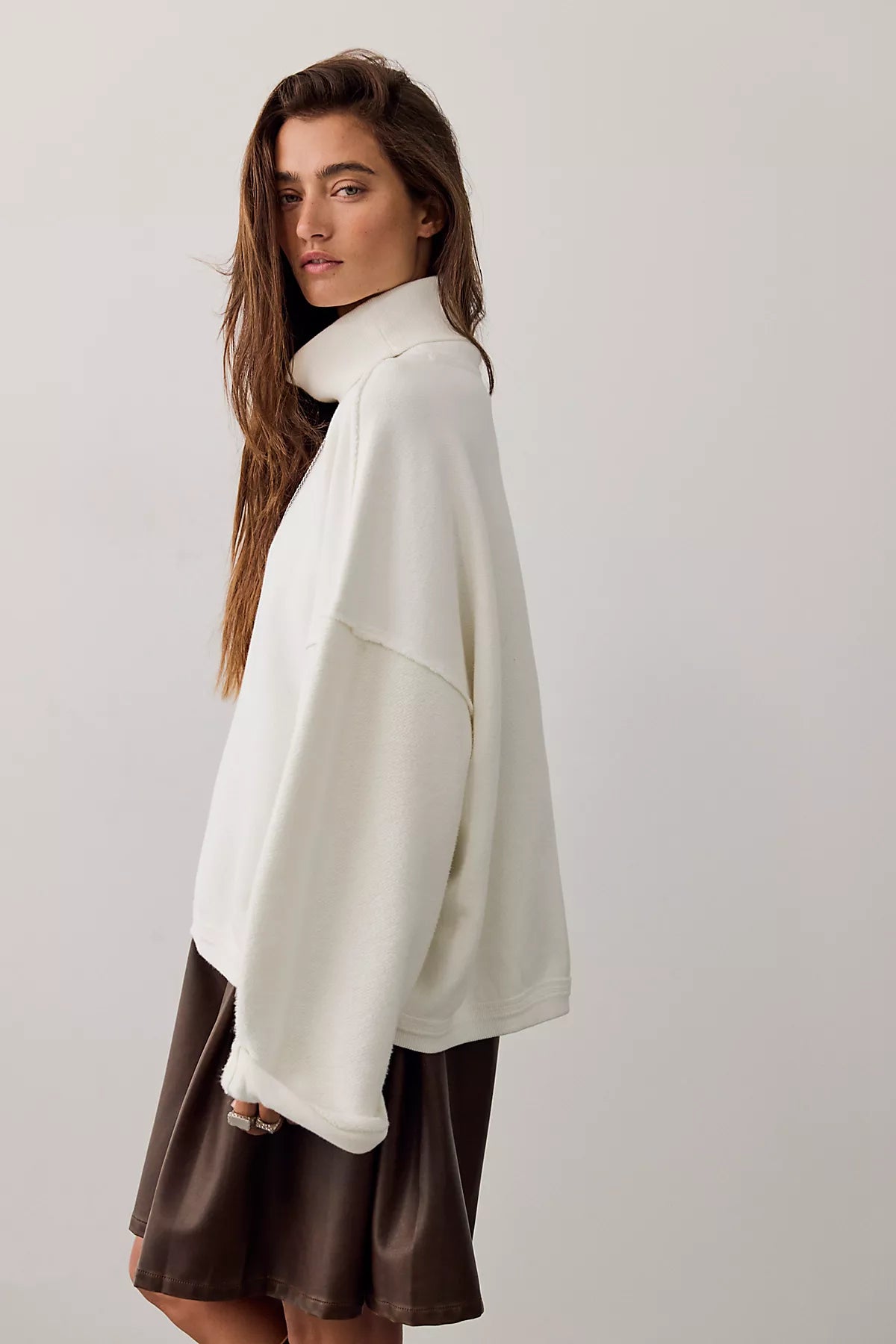 We The Free Mod In This Funnel-Neck Pullover