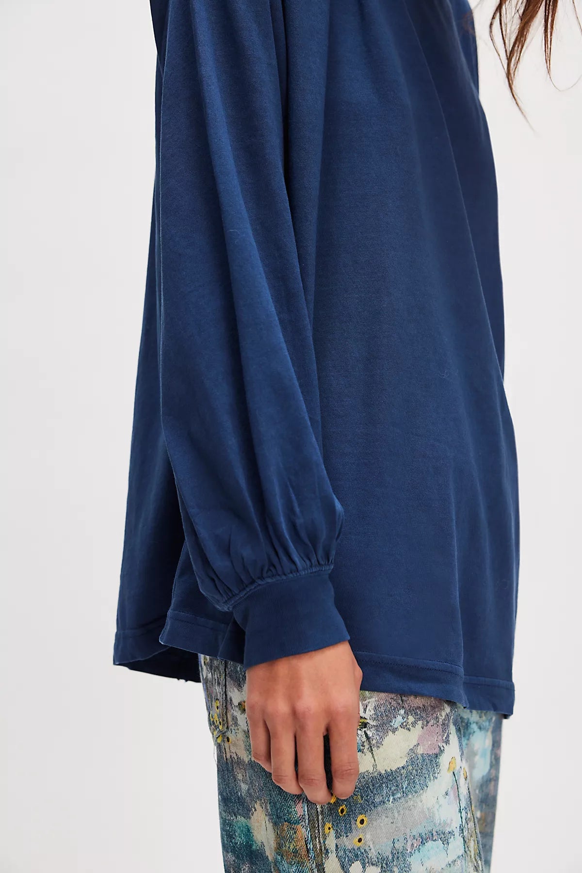We The Free Perfect Oversized Long Sleeve Top