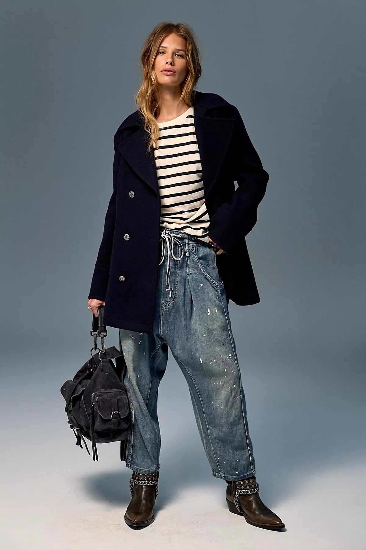 We The Free Fall For You Linen Harem Jeans