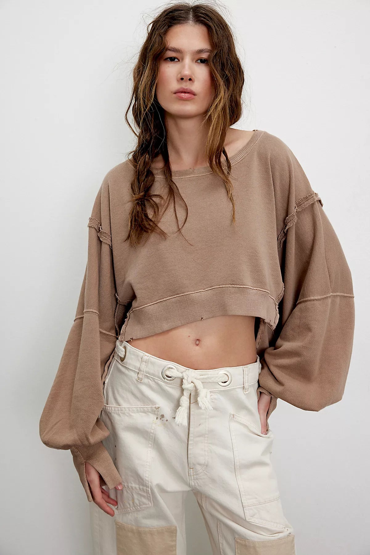 We The Free Camden Cropped Sweatshirt