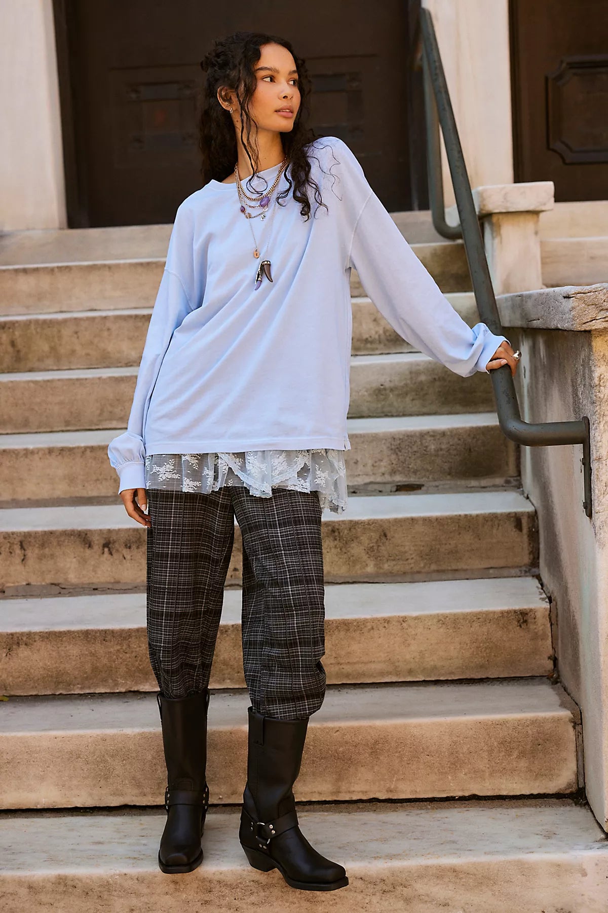 We The Free Perfect Oversized Long Sleeve Top