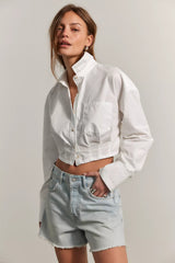 We The Free Remi Reworked Button Down Top