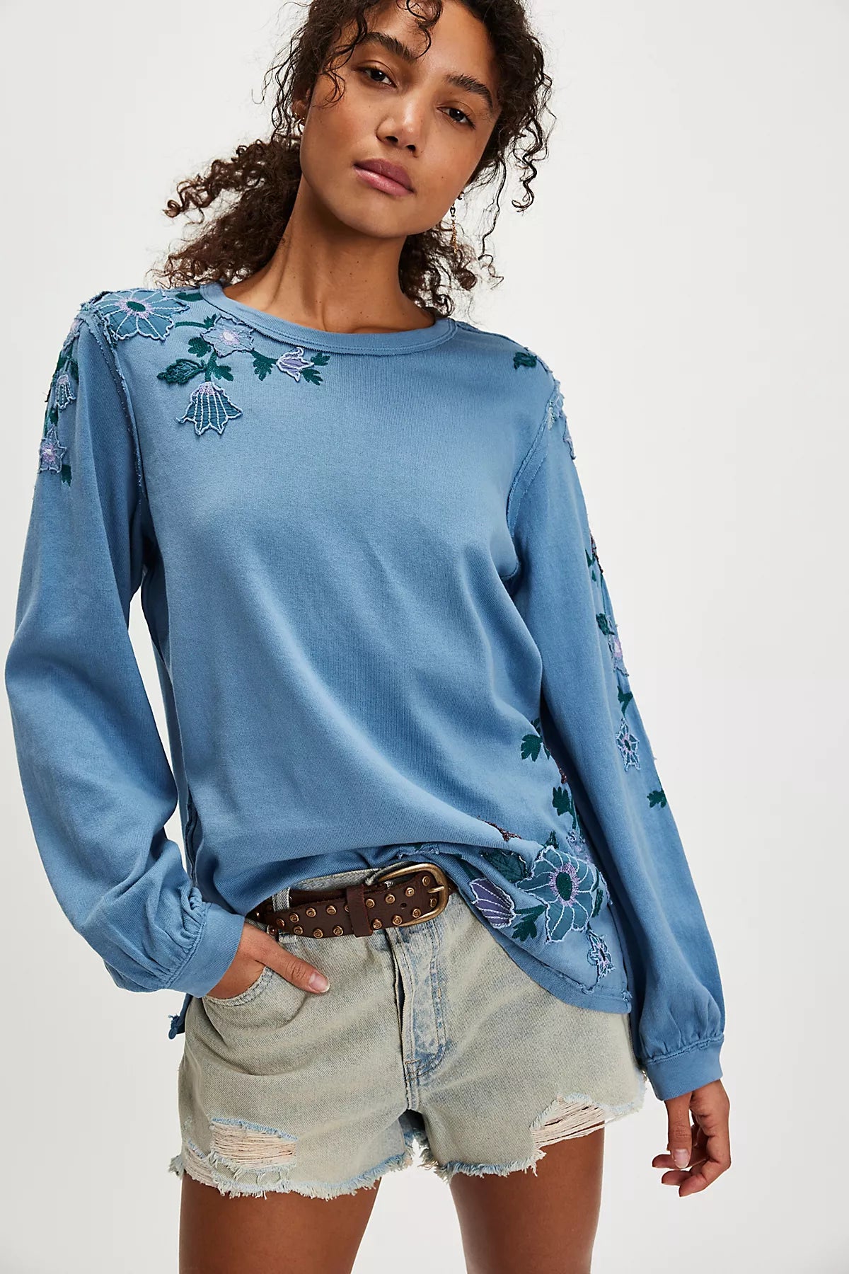 Violet Vines Long Sleeve