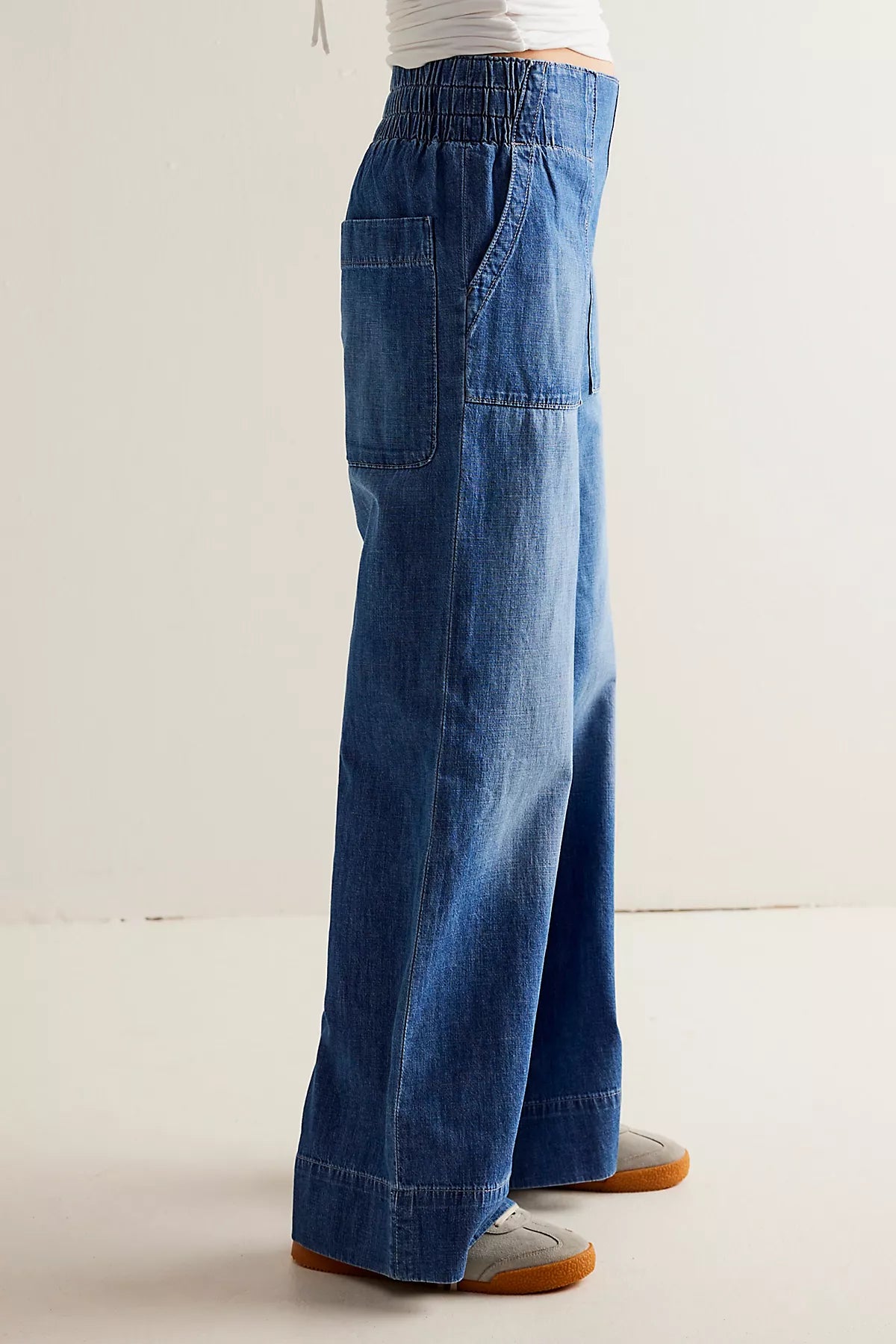 We The Free Breezy Denim Pull-On Jeans
