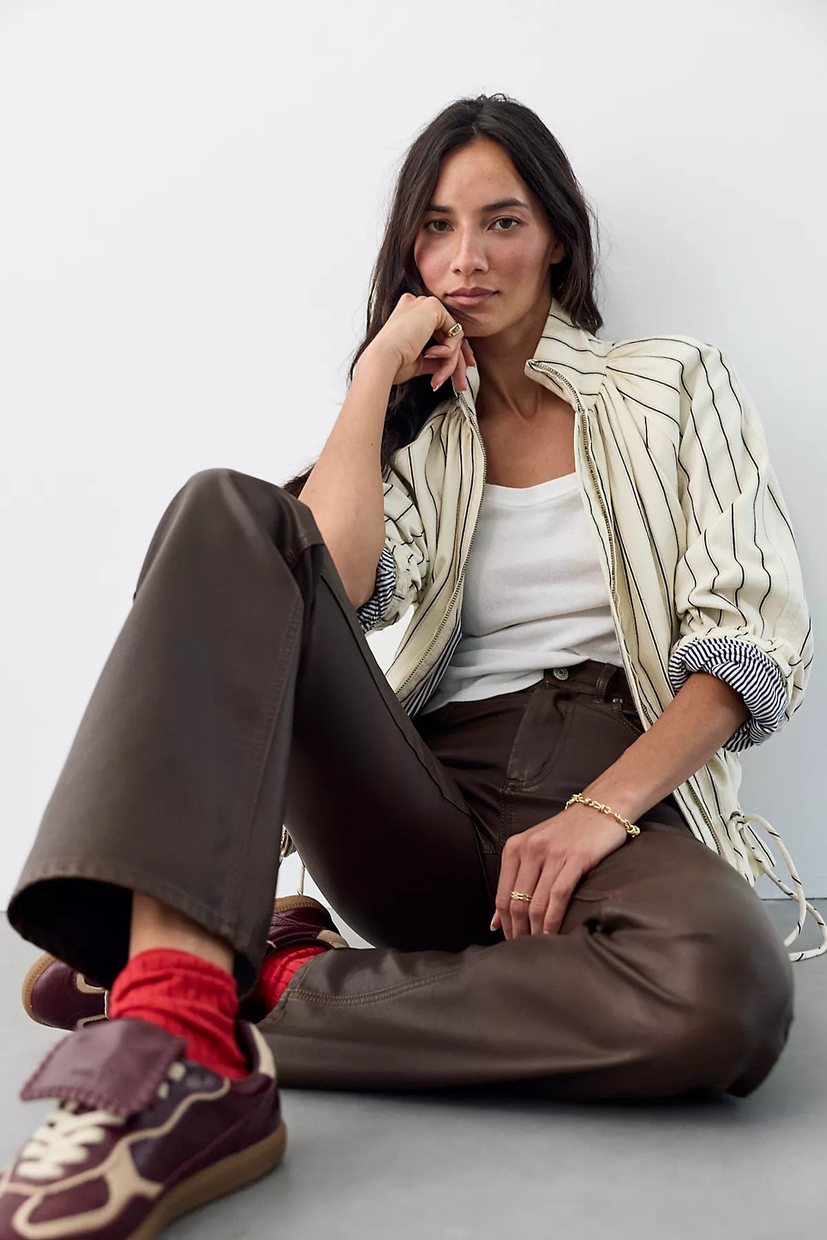 We The Free Double Knot High-Rise Vegan Straight Bootcut Jeans