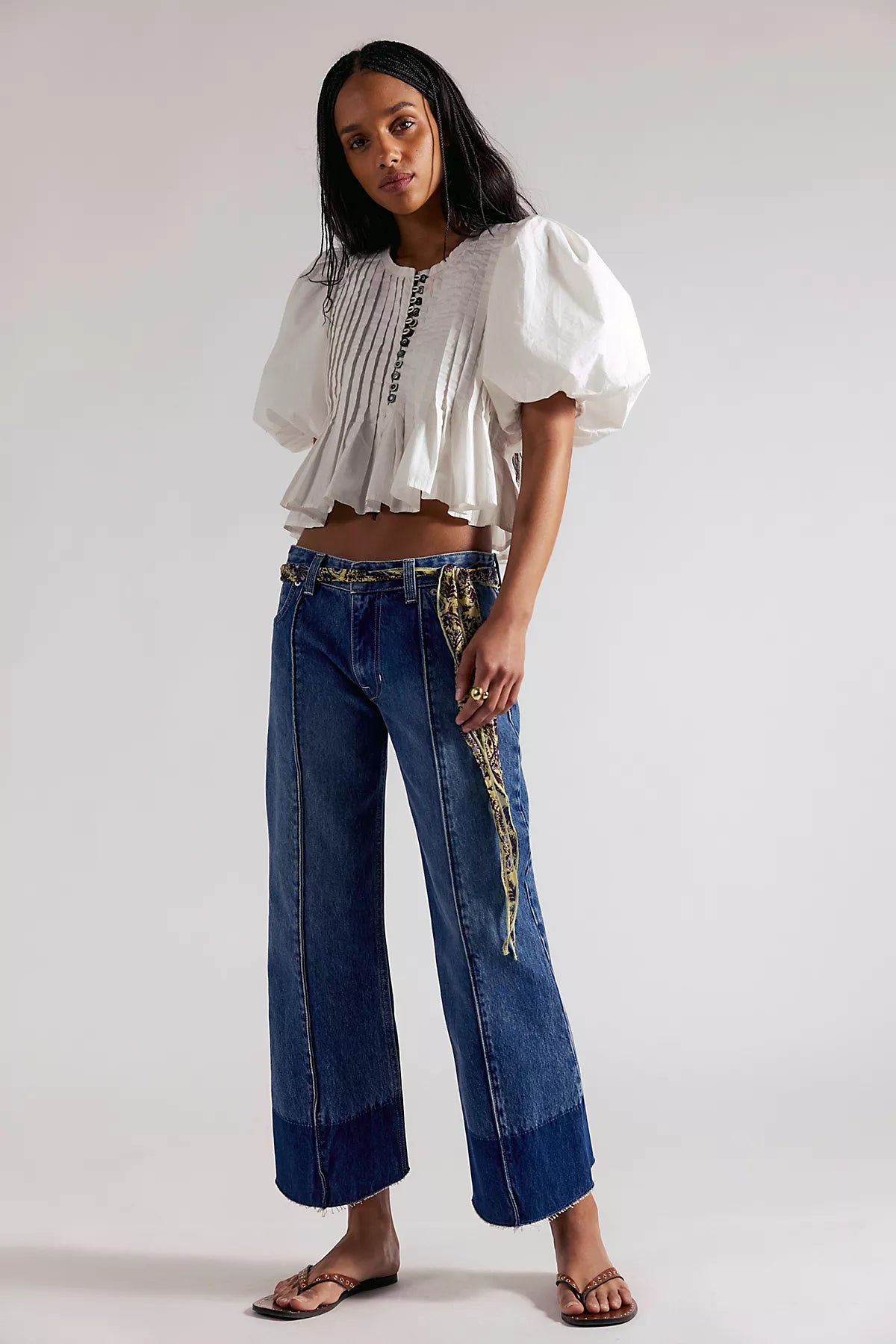 We The Free Jinx Low Rise Crop Jeans