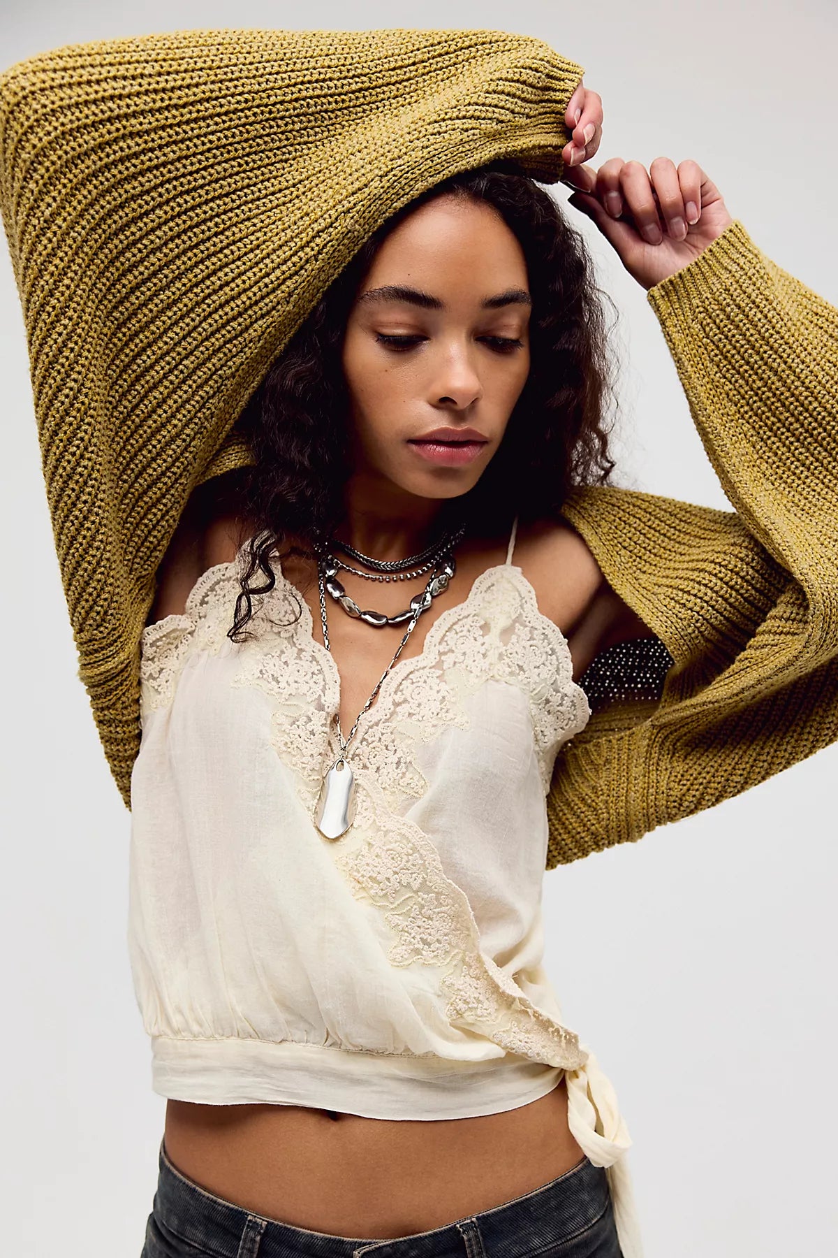We The Free Easy Knit Cotton Shrug