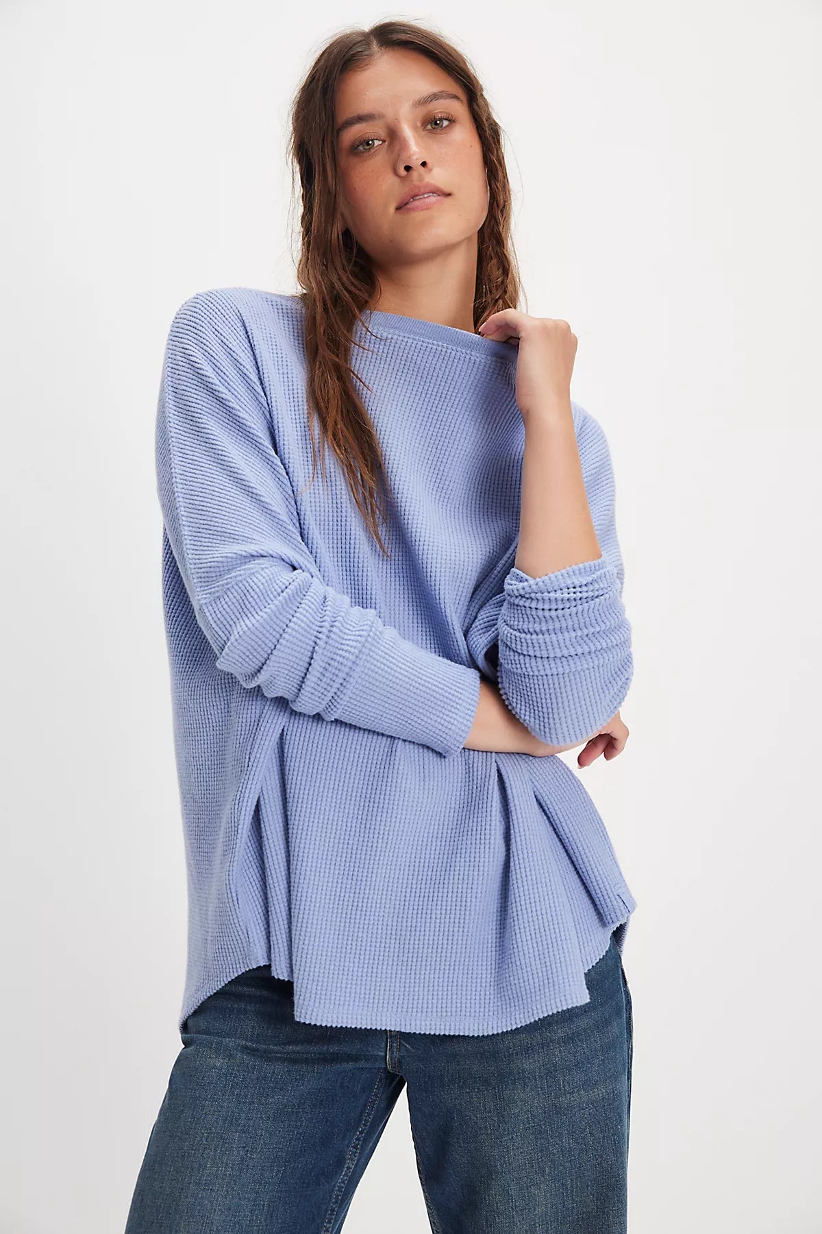 We The Free Latte Blues Solid Thermal