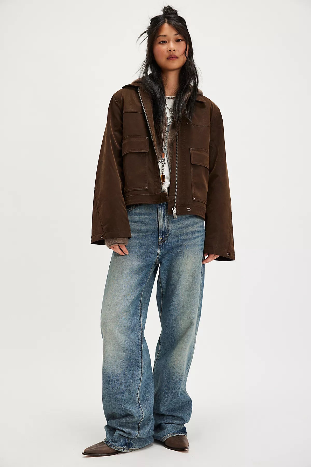 We The Free Blair Vegan Suede Jacket