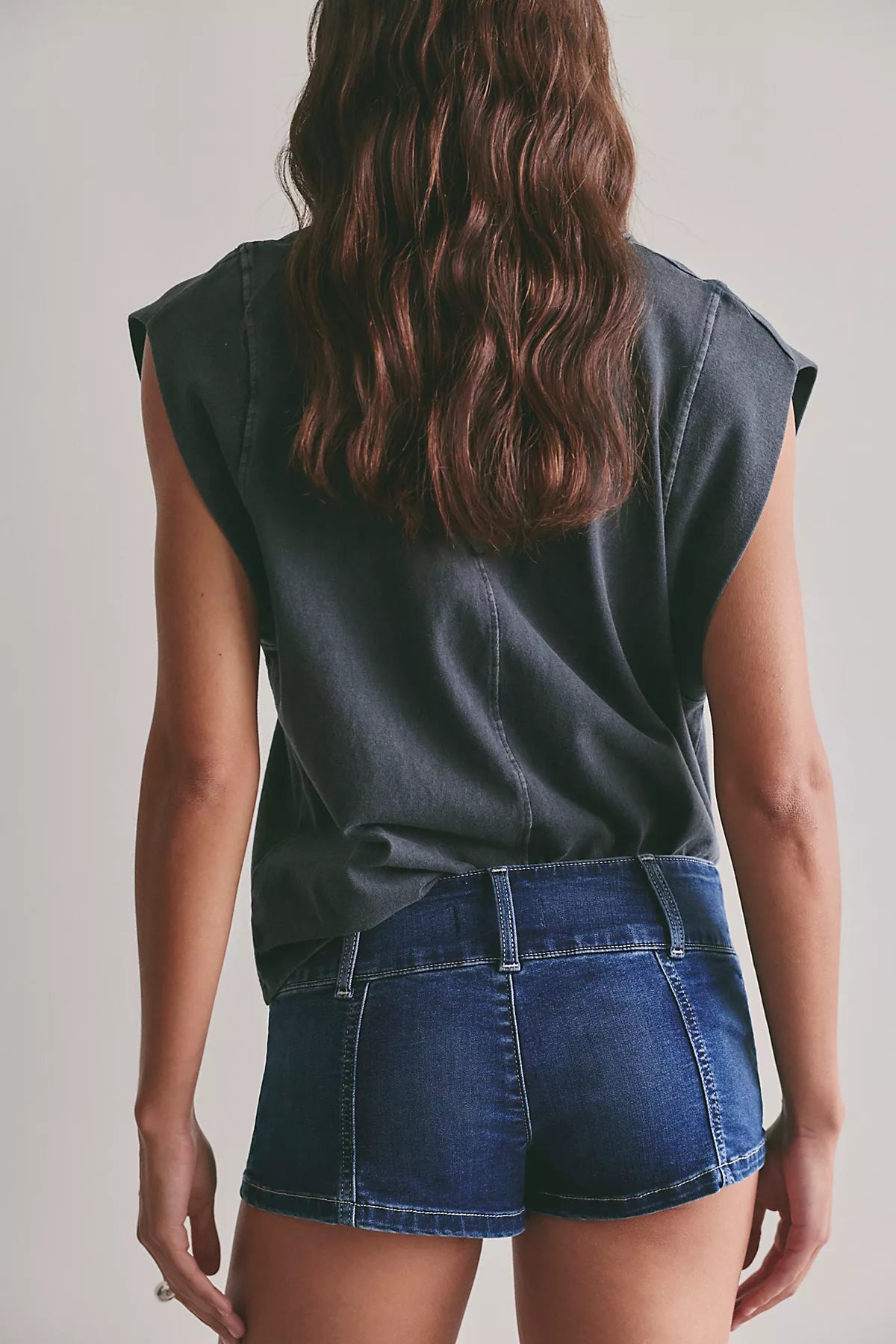 We The Free Ana Denim Micro Shorts