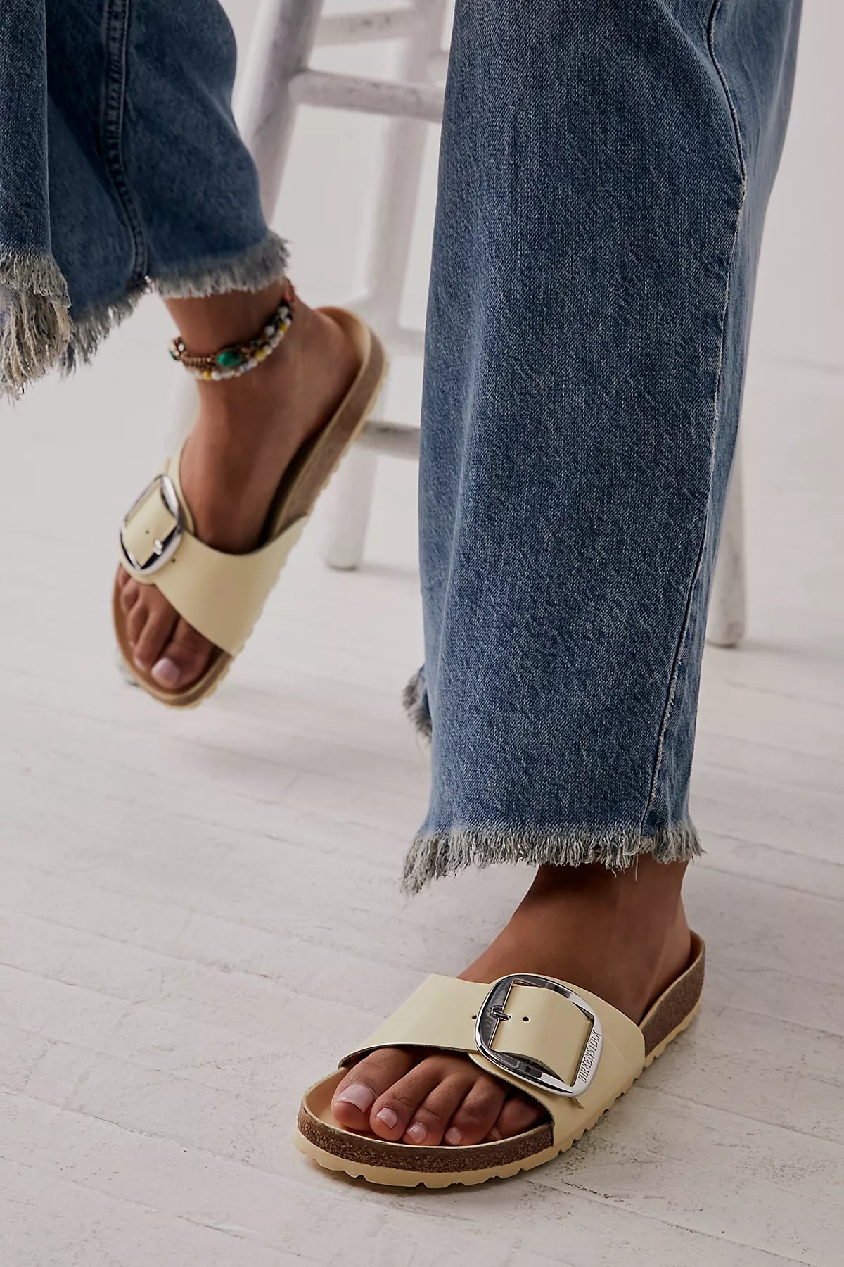Birkenstock Madrid Big Buckle High Shine Sandals