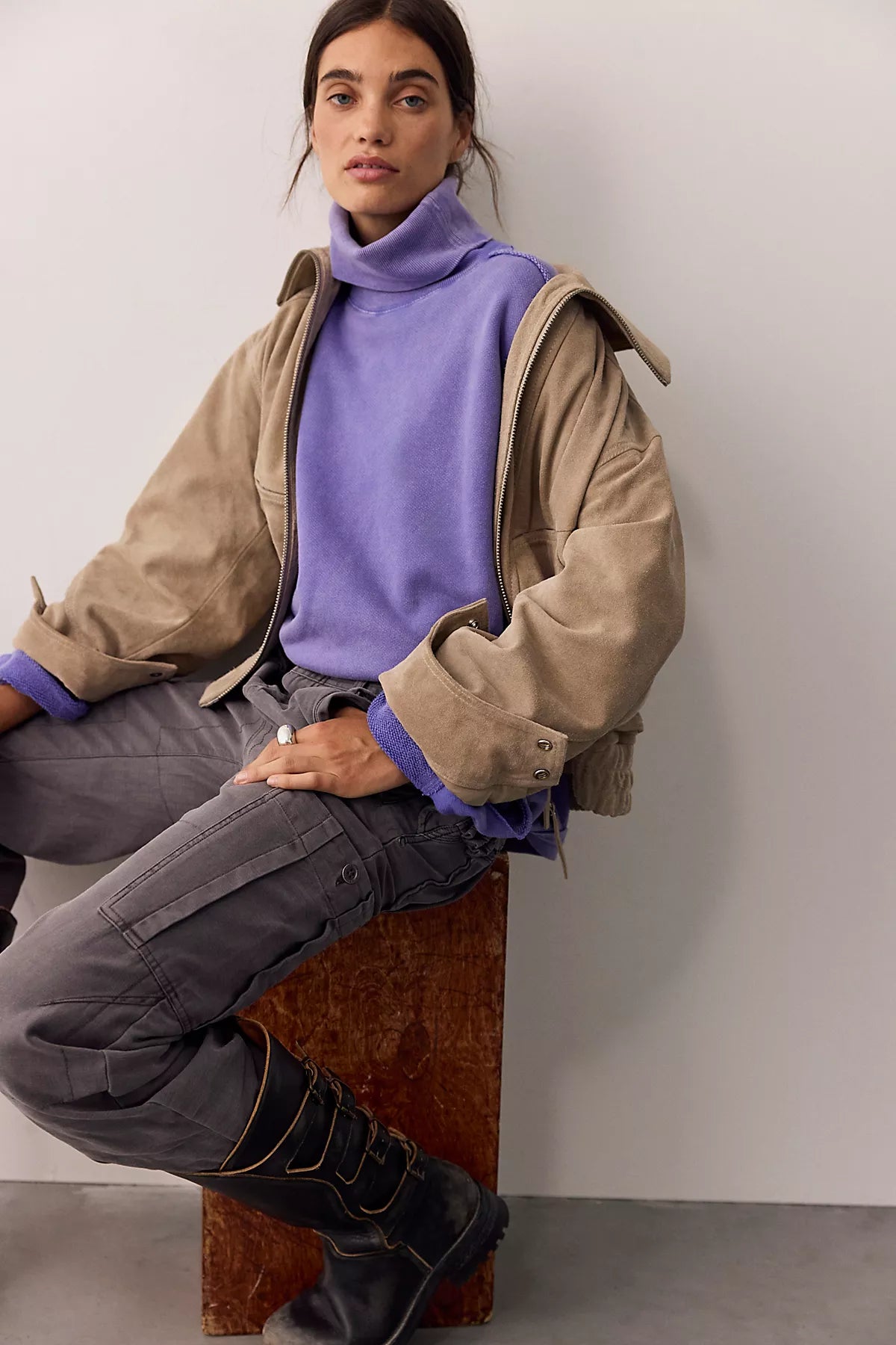 We The Free Mod In This Funnel-Neck Pullover