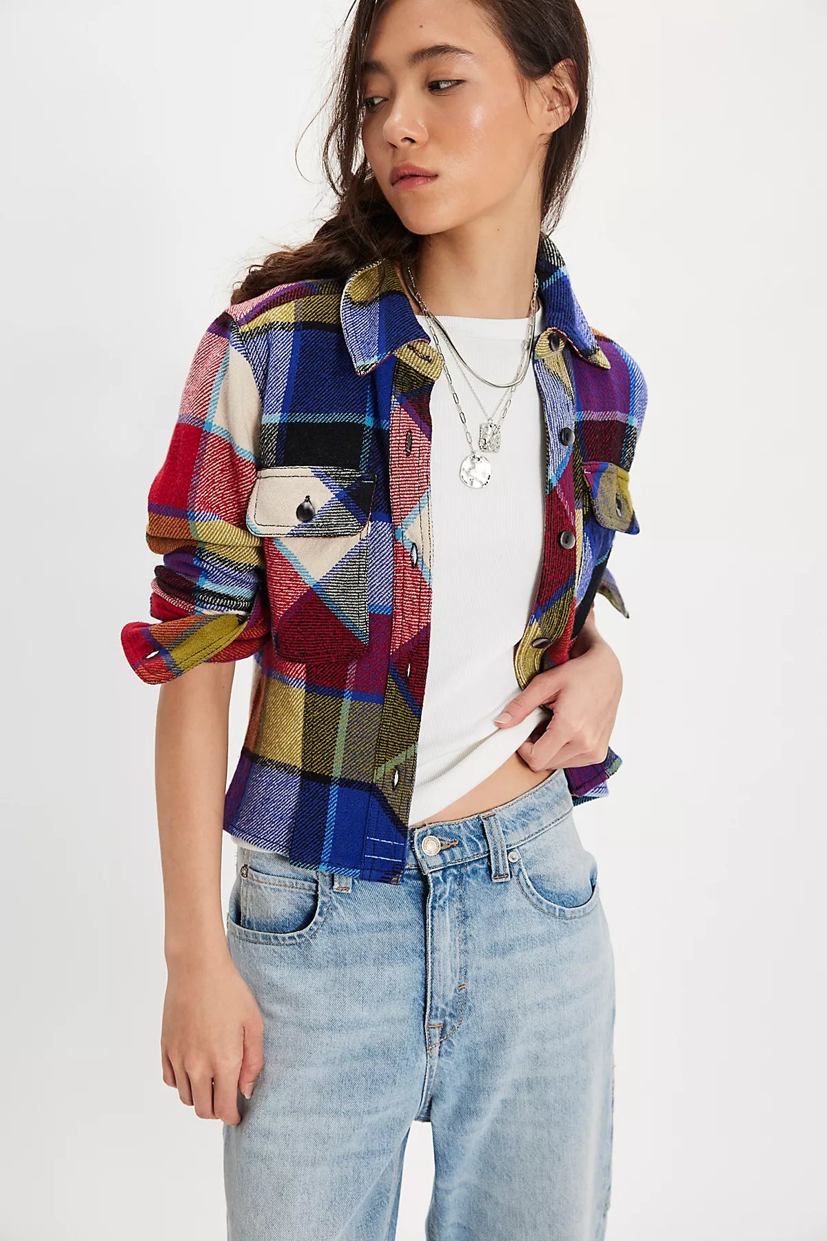 We The Free Winnie Plaid Shirt