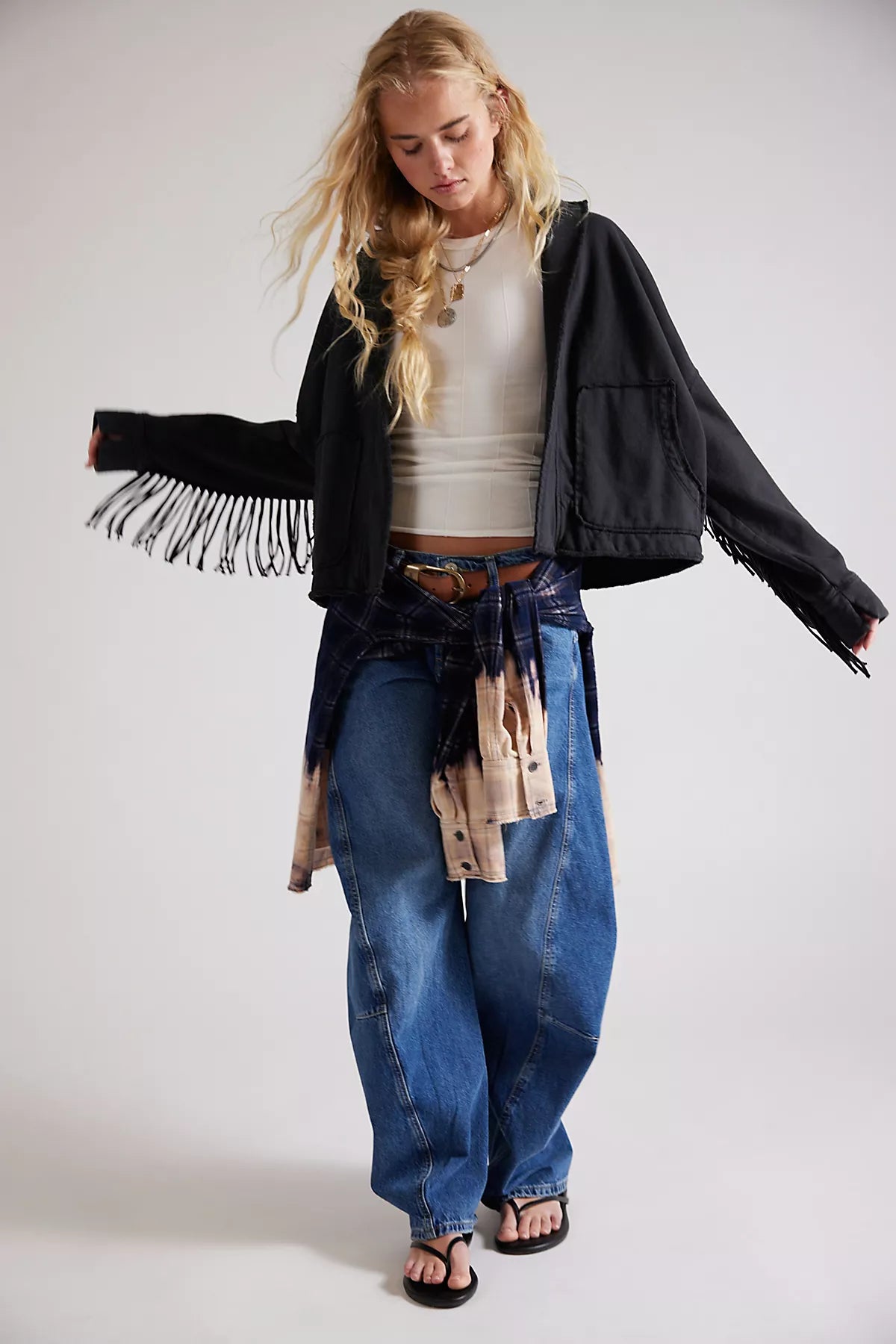 Wyatt Fringe Cardi