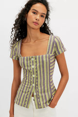 We The Free Calabaza Striped Shirt