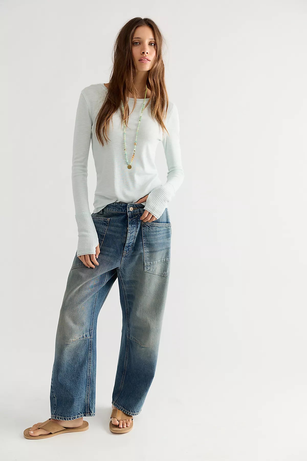 We The Free Minimalist Moxie Barrel Jeans