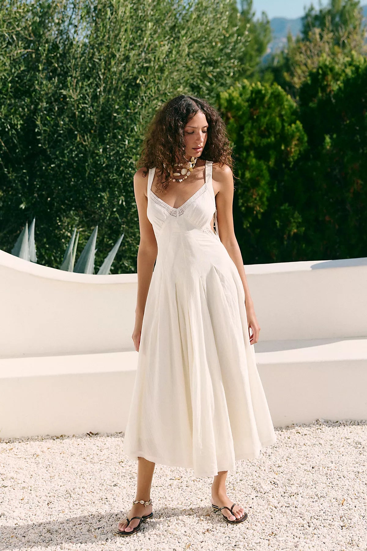 Vivi Cotton Midi Dress