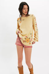 Violet Vines Long Sleeve
