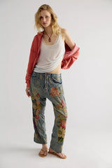 Magnolia Pearl Toby Embroidered Jeans