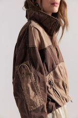 We The Free Canopy Funnel-Neck Bomber Jacket