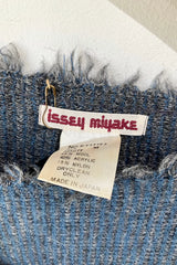 Vintage Issey Miyake Blue Batwing Sweater Selected by The Curatorial Dept.