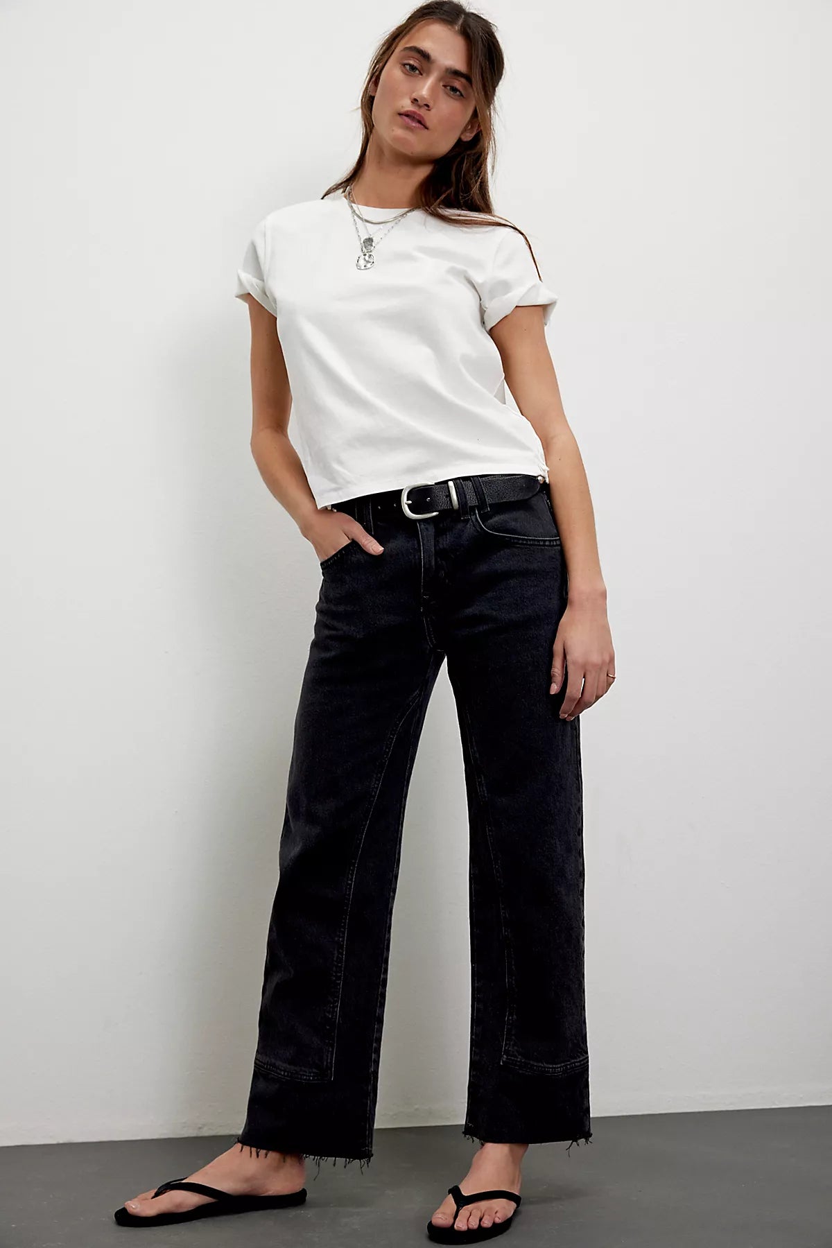 We The Free Risk Taker Mid-Rise Jeans