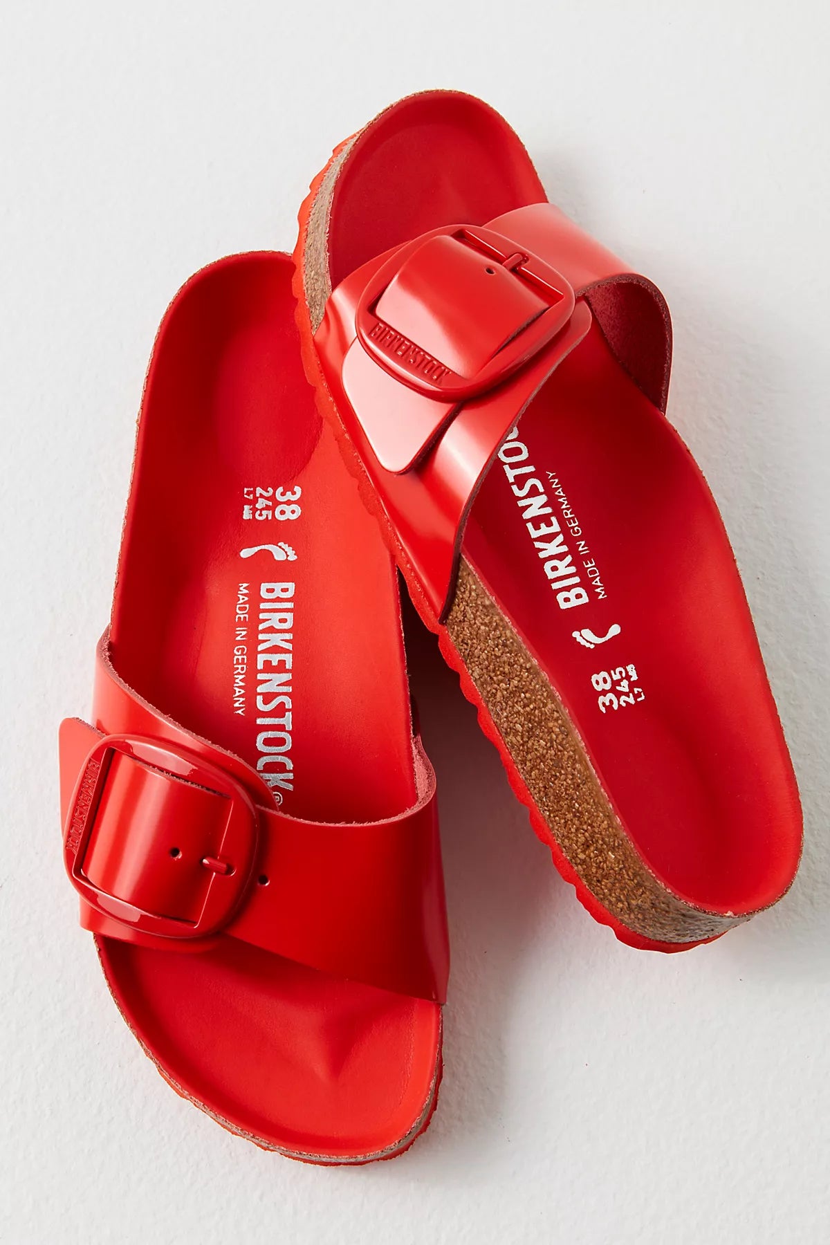Birkenstock Madrid Big Buckle High Shine Sandals