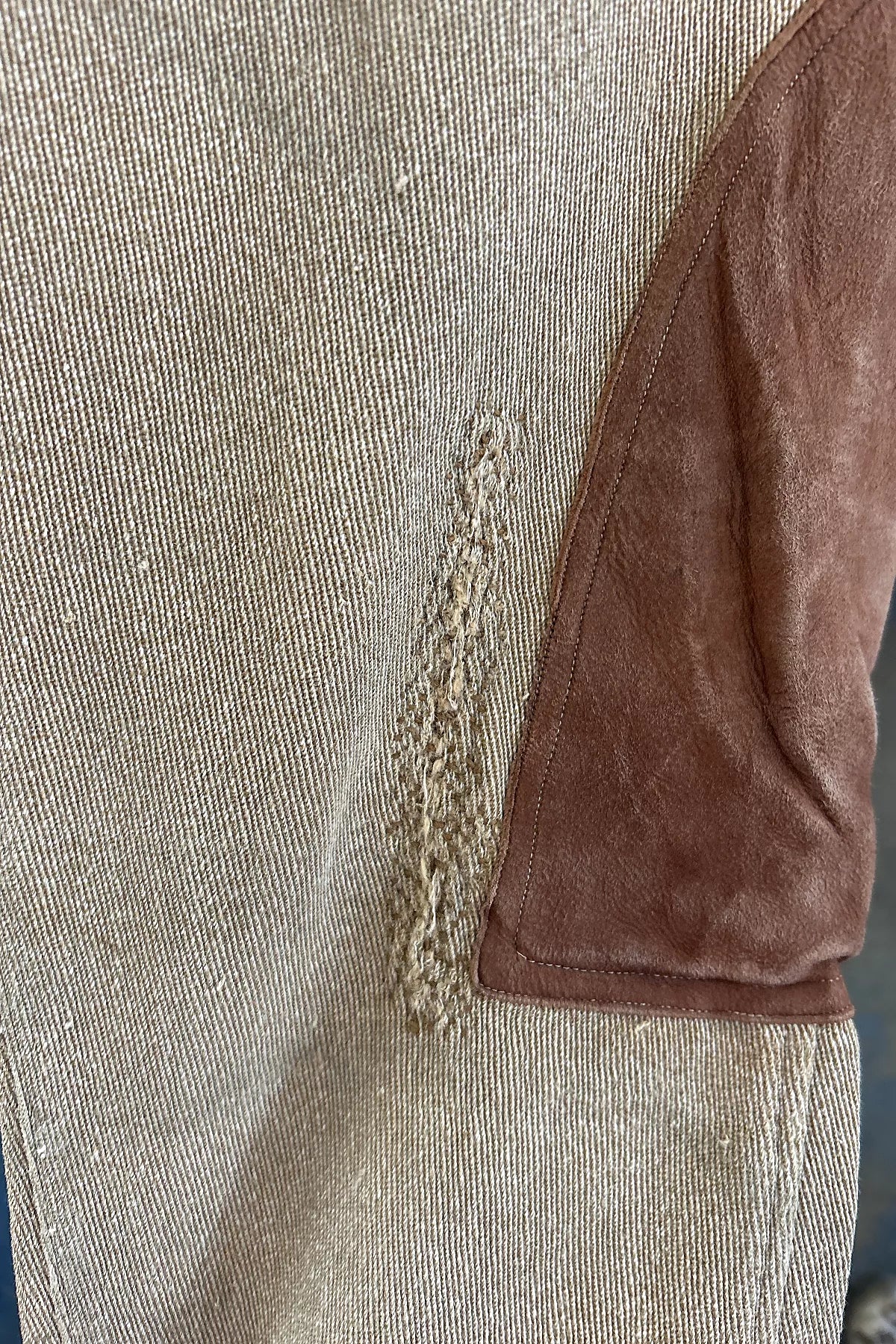 Vintage Antique Taupe Jodhpurs Selected by The Curatorial Dept.