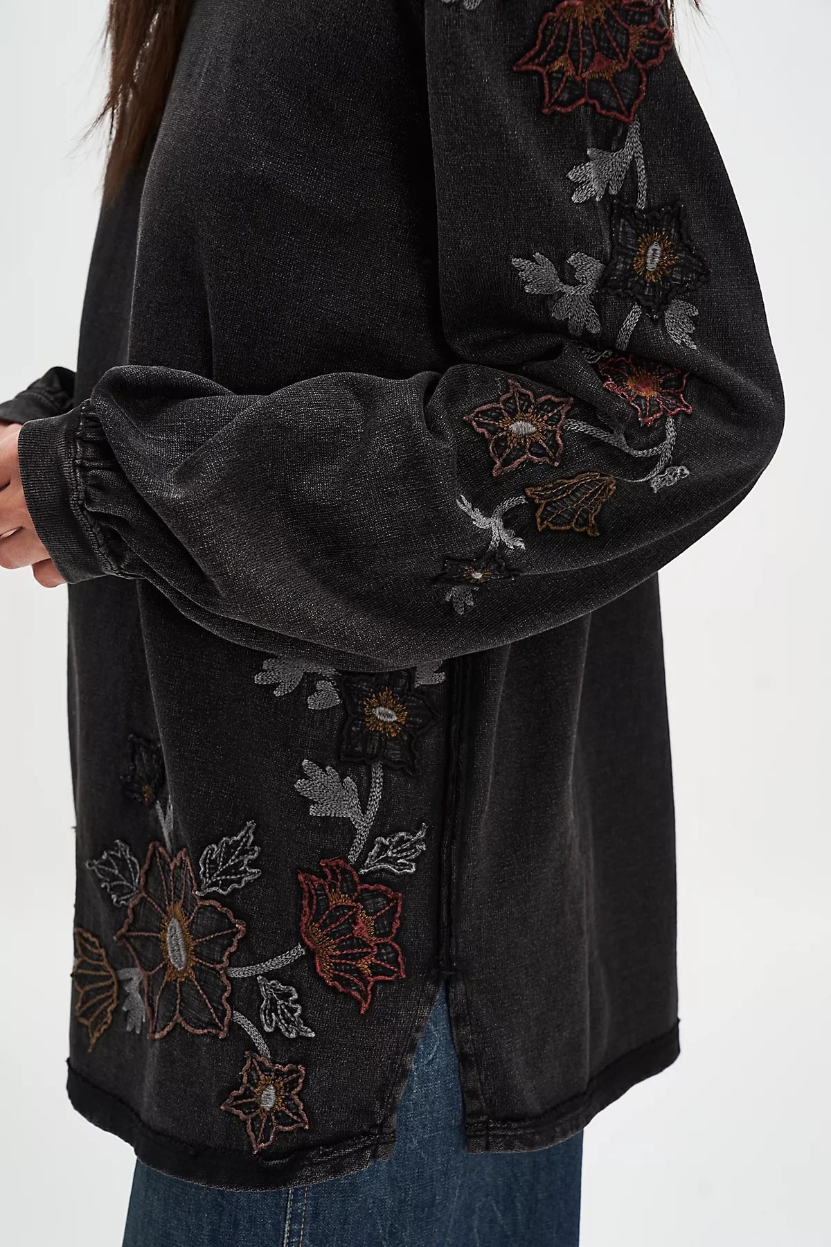 Violet Vines Long Sleeve