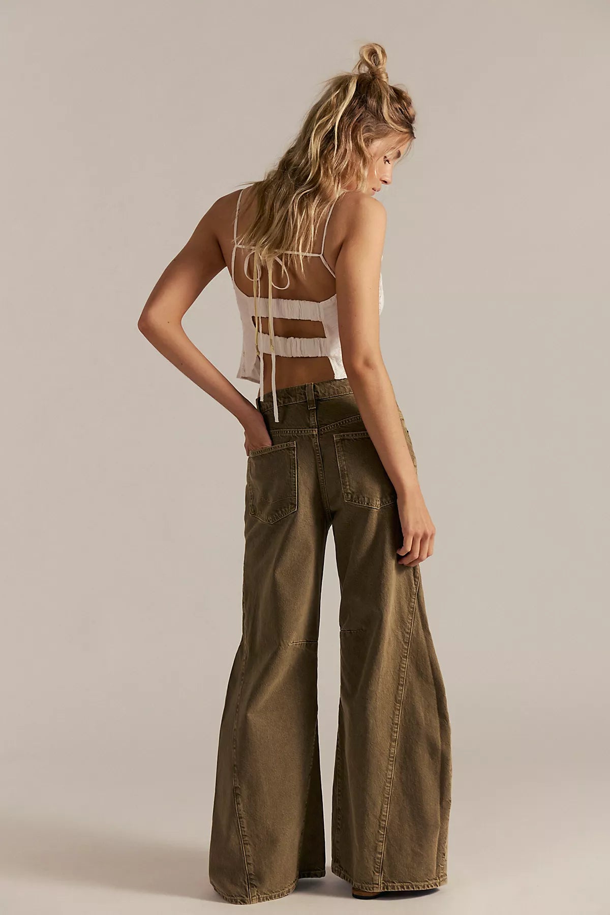 We The Free Eden High Slouchy Flare Jeans