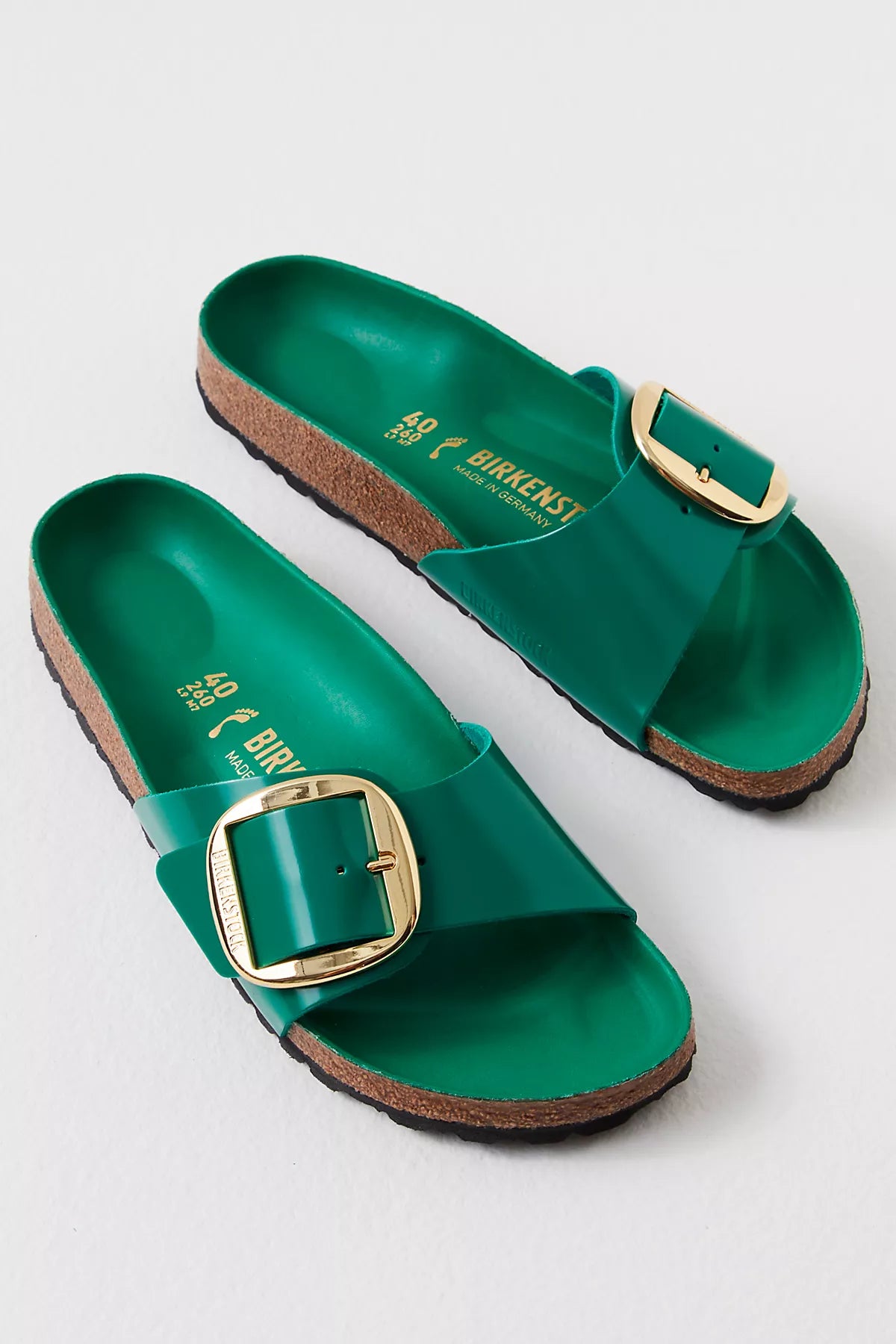 Birkenstock Madrid Big Buckle High Shine Sandals