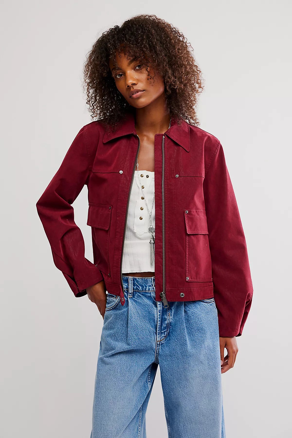 We The Free Blair Vegan Suede Jacket