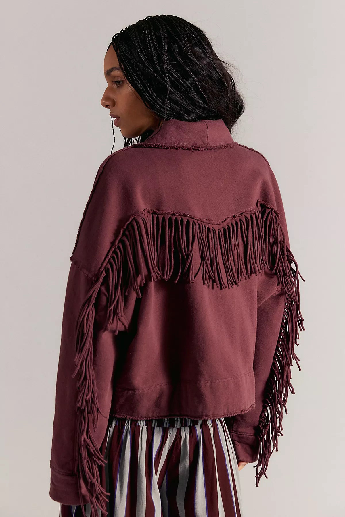 Wyatt Fringe Cardi