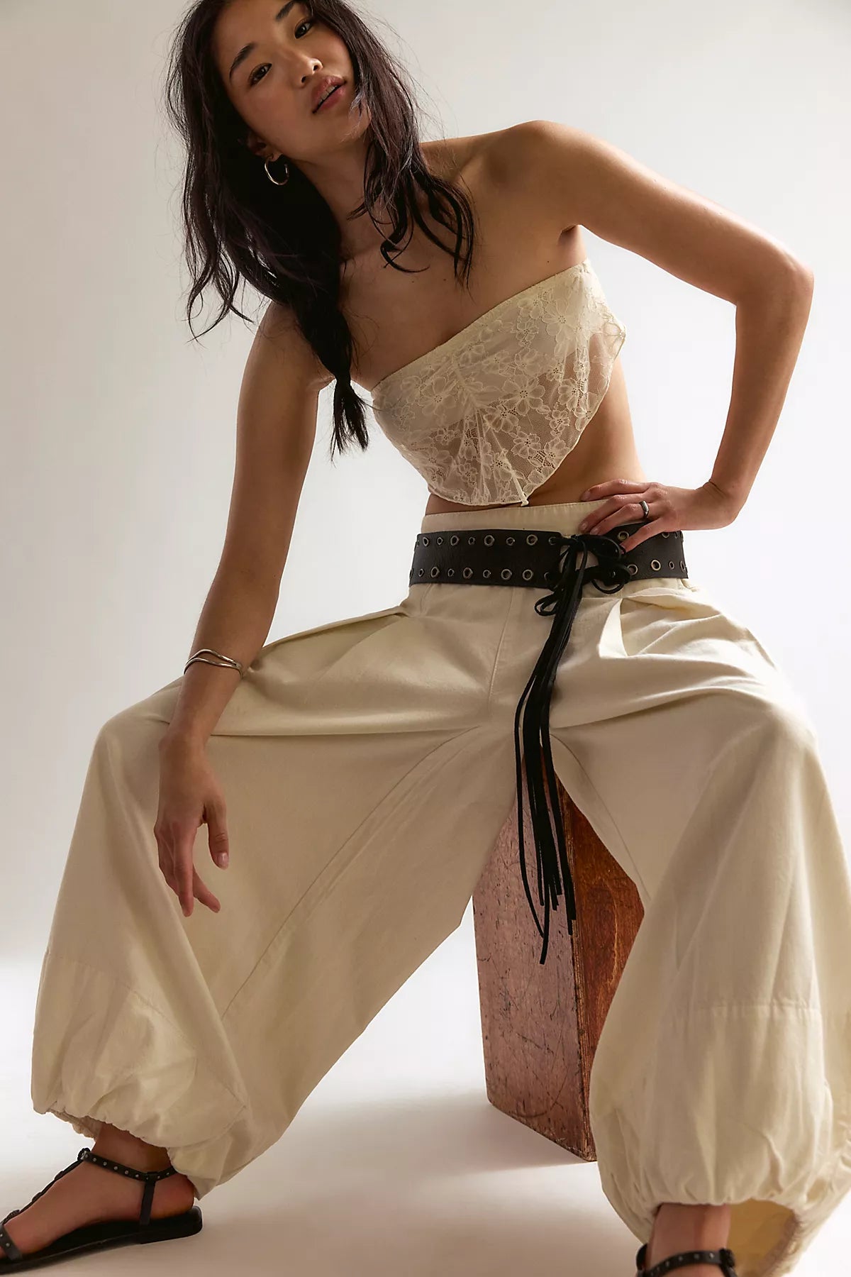 We The Free Moonflower Pull-On Balloon Jeans