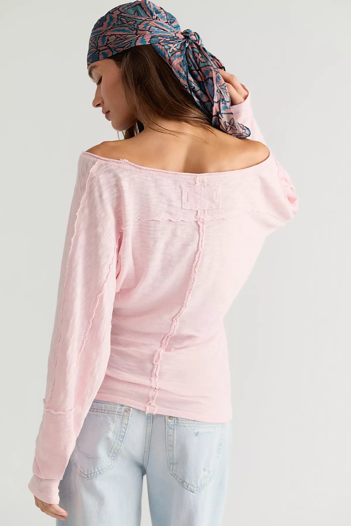 We The Free Europa Off-The-Shoulder Long Sleeve Top