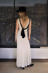 Vintage 1930s Crepe Gown by Lauren Owen of Texas