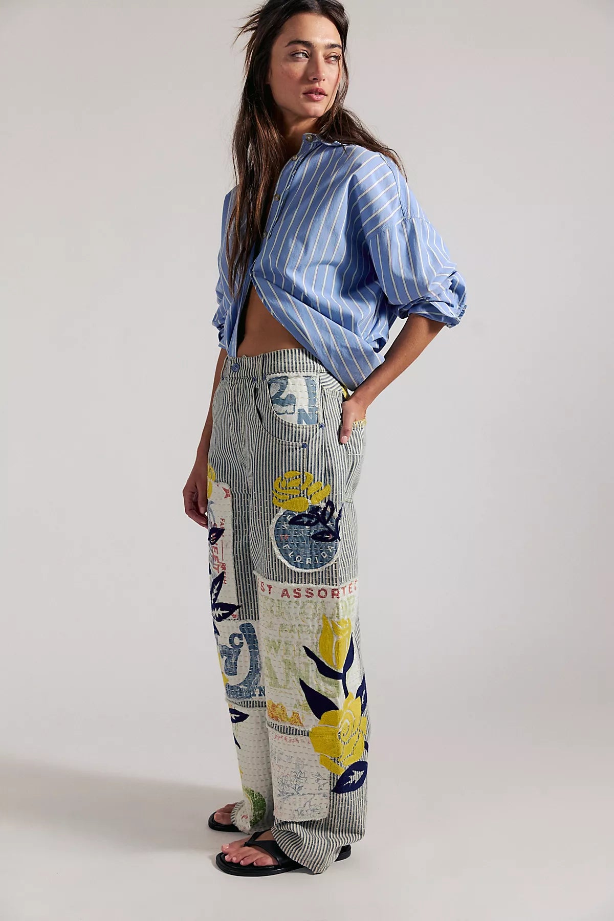 We The Free Lost And Found Boyfriend Jeans