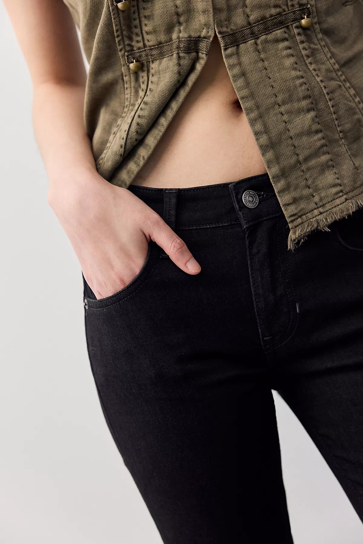 We The Free Paloma Low-Rise Cigarette Jeans