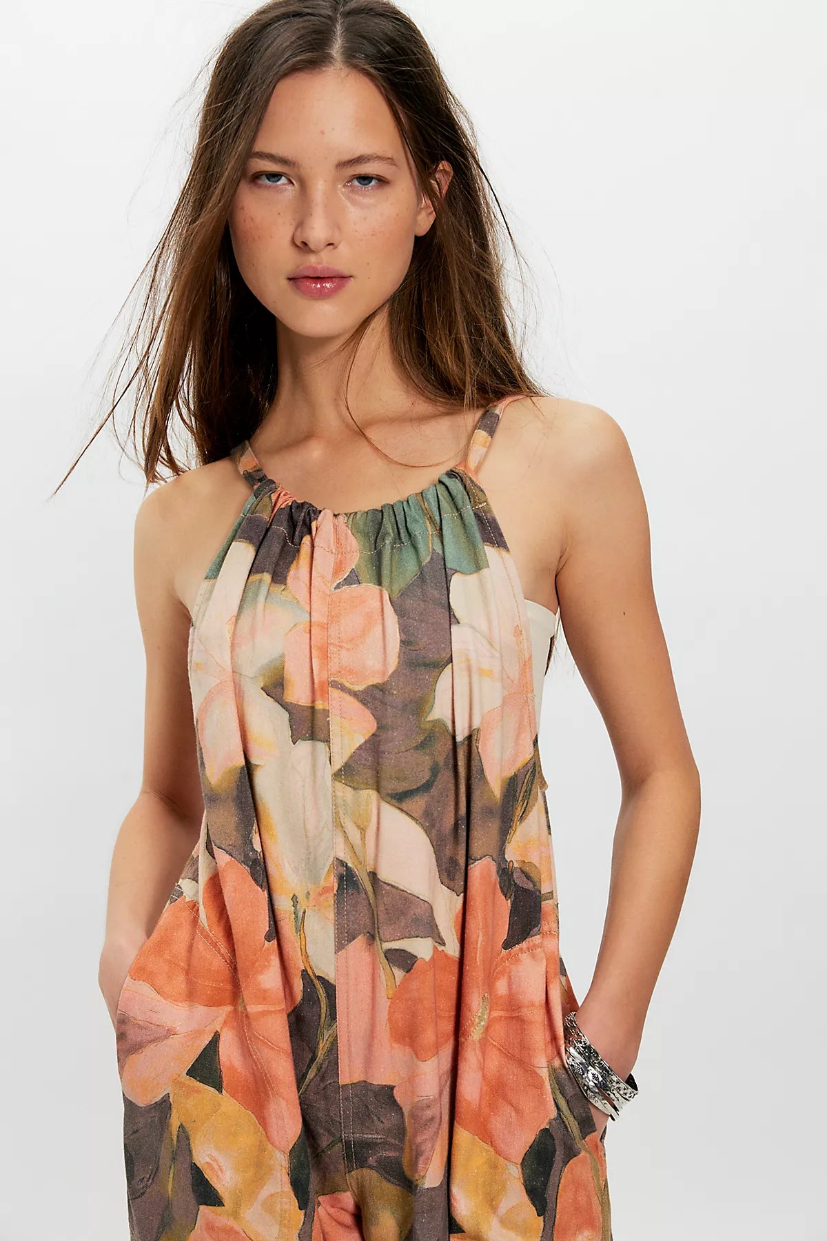 We The Free Freebird Printed Jumpsuit