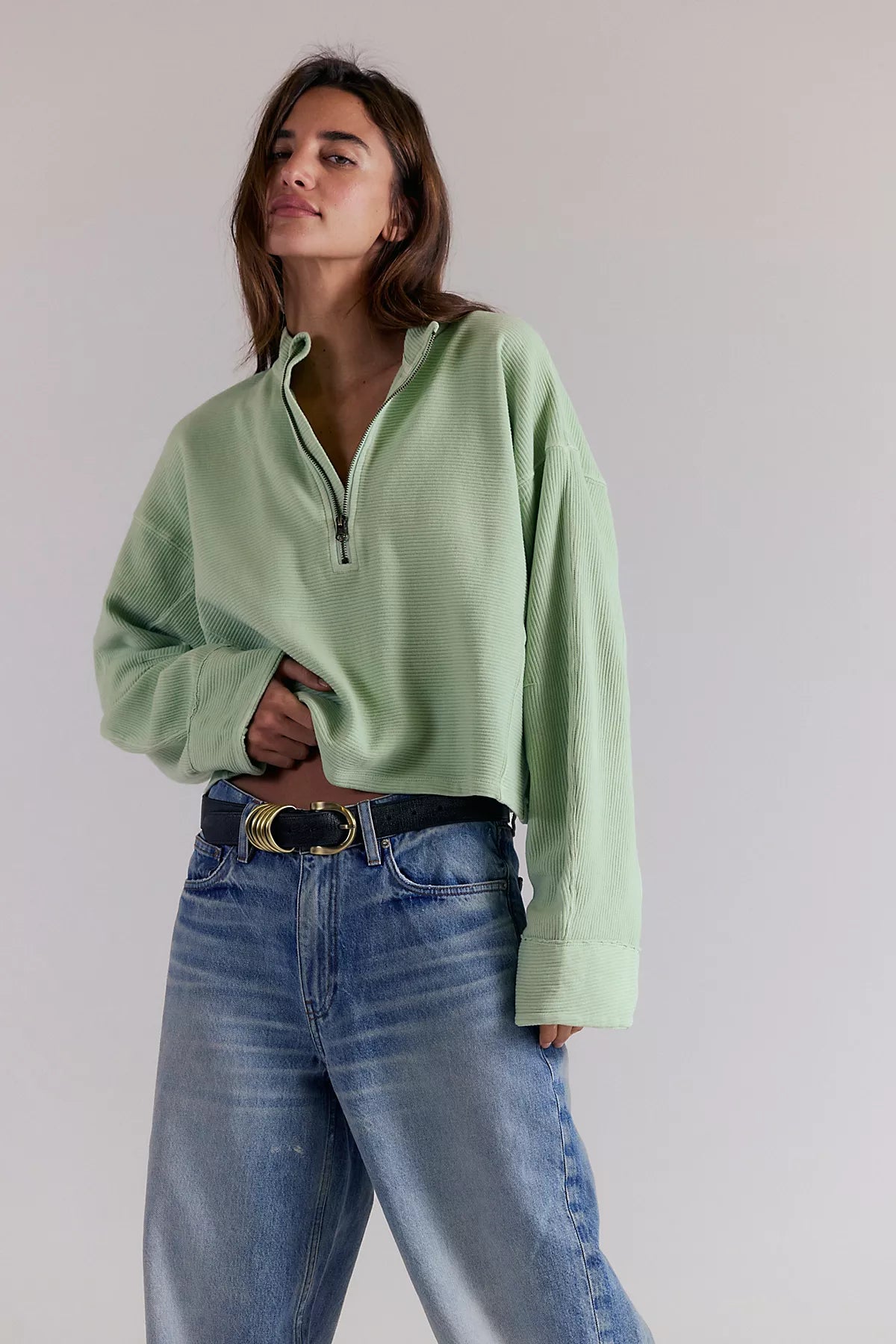 We The Free Celeste Quarter Zip