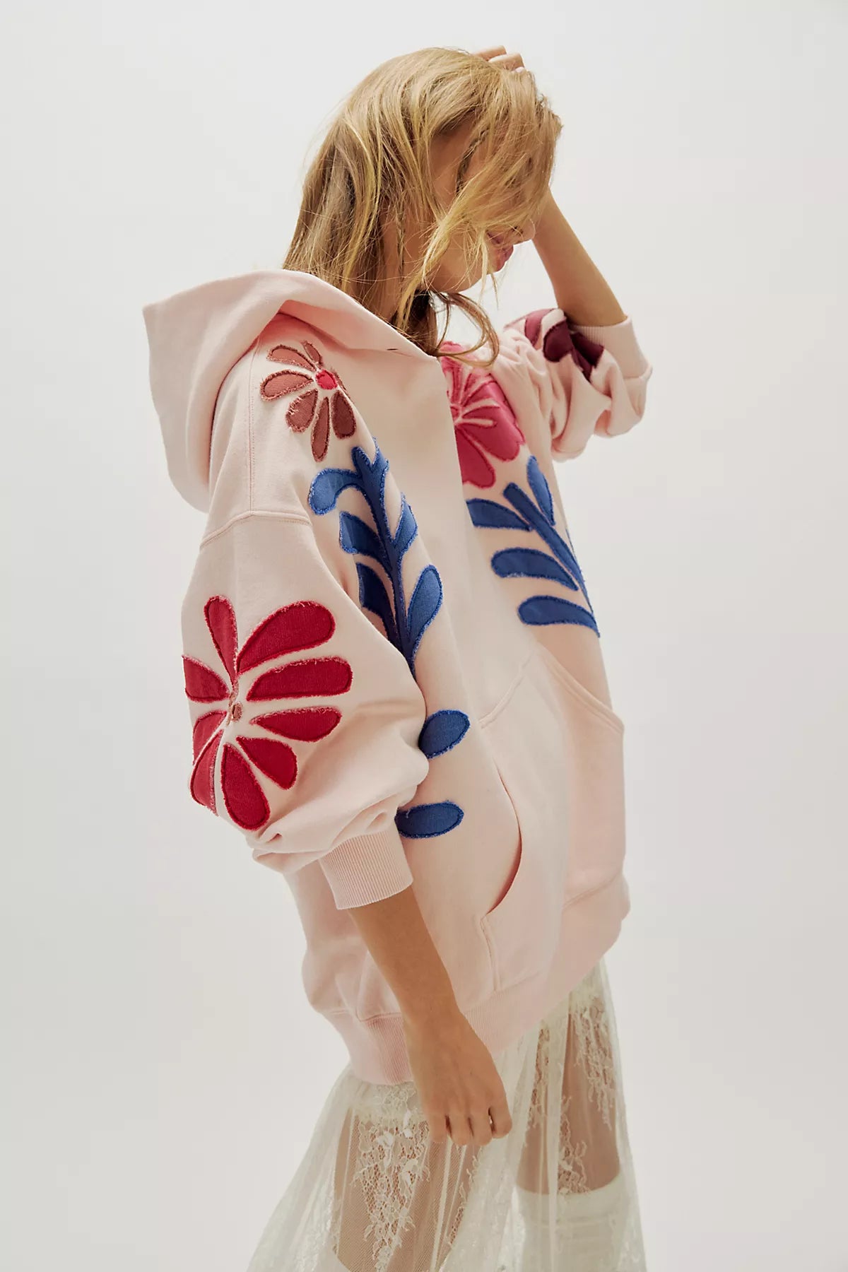 We The Free It's A Vibe Flowers Hoodie