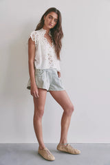 We The Free Luna Railroad Pull-On Shorts