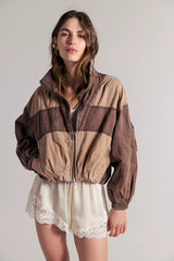 We The Free Canopy Funnel-Neck Bomber Jacket