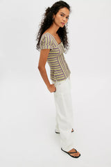 We The Free Calabaza Striped Shirt