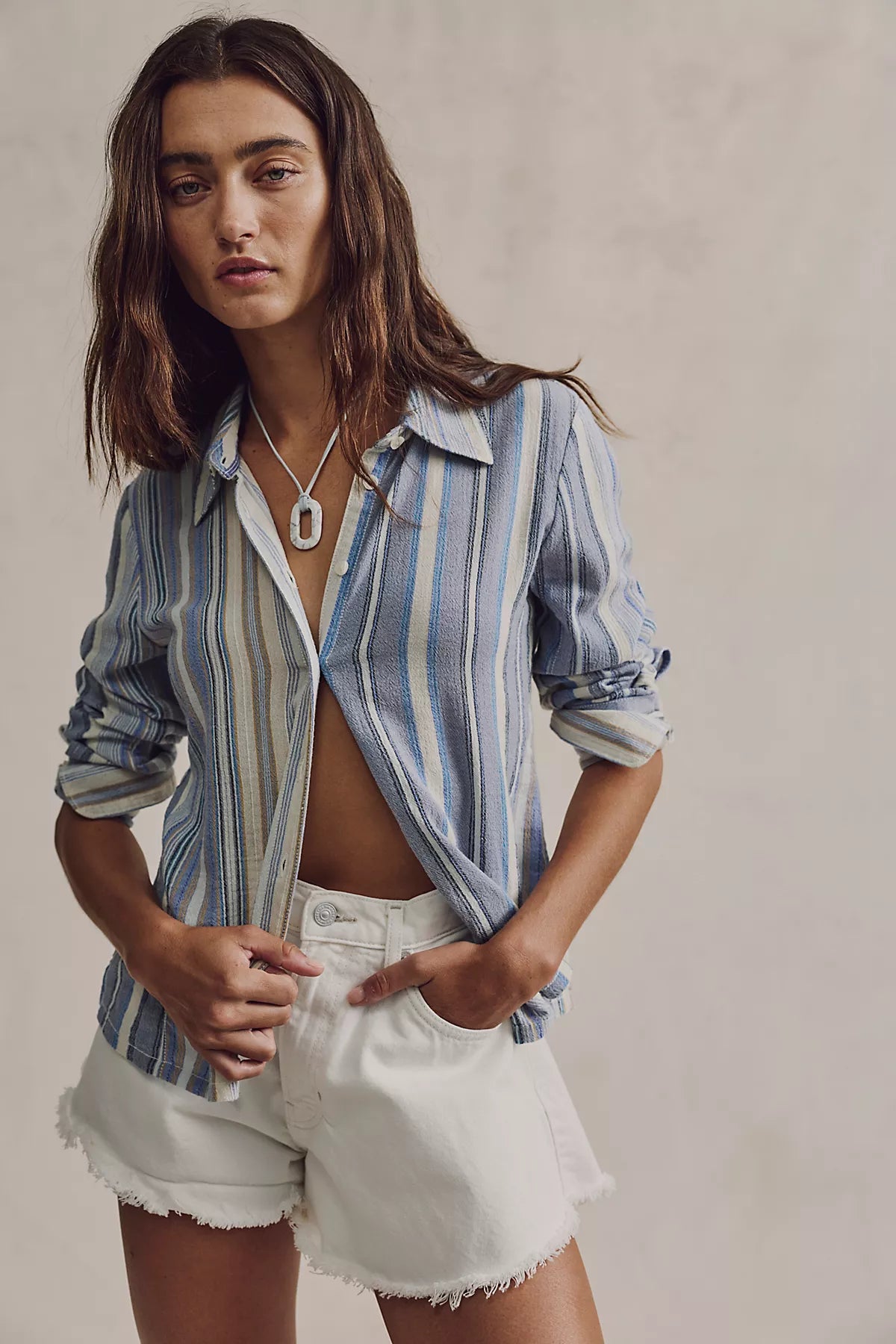 We The Free Mallory Striped Shirt
