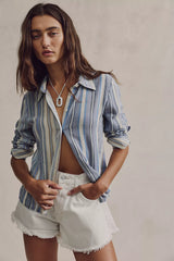 We The Free Mallory Striped Shirt