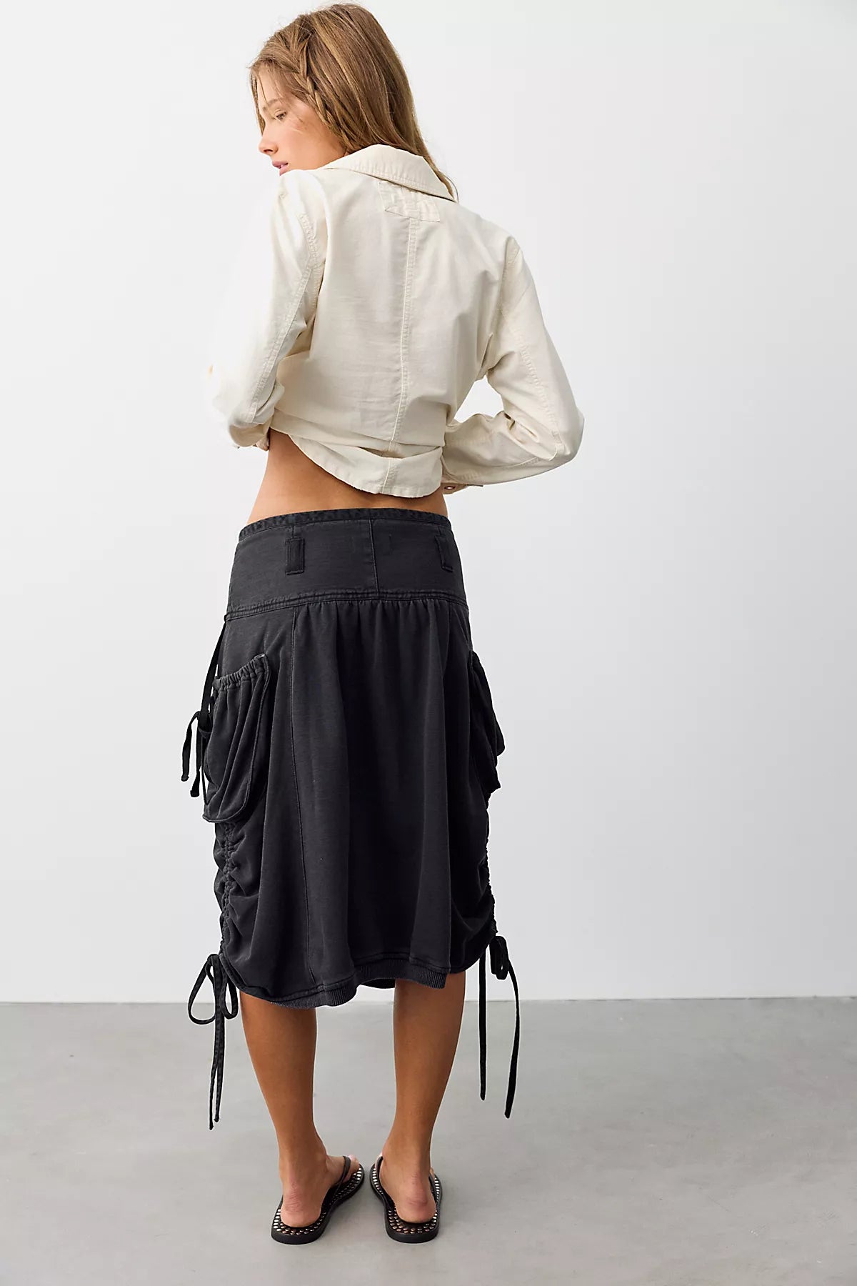 We The Free Nightshade Knit Midi Skirt