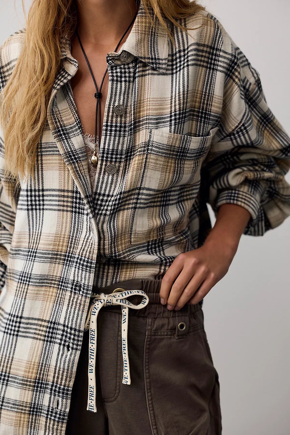 We The Free Ashley Plaid Shirt