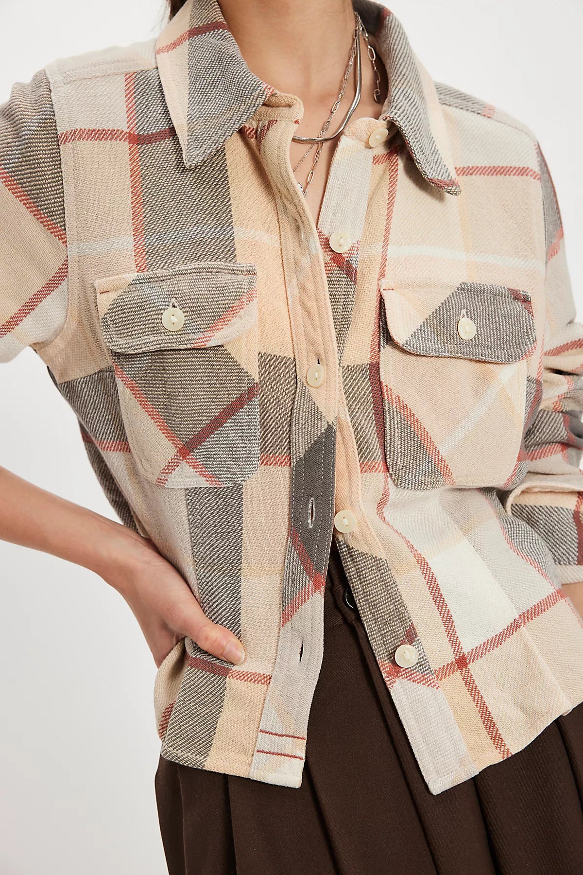 We The Free Winnie Plaid Shirt